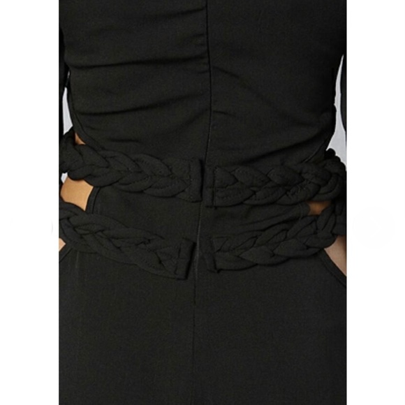 NWT For Love & Lemons XS S Black Cutout Unworldly Maxi Dress - Picture 6 of 6